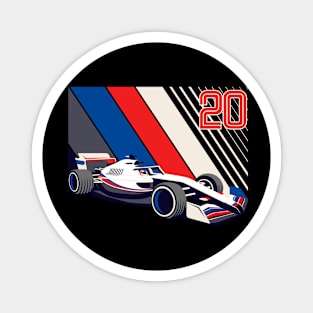 Formula Race Car 20 Magnet